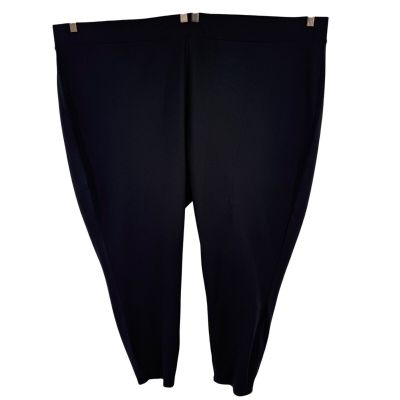 Torrid Womens Black Leggings ponte knit Size 6X plus Stretch high-Rise